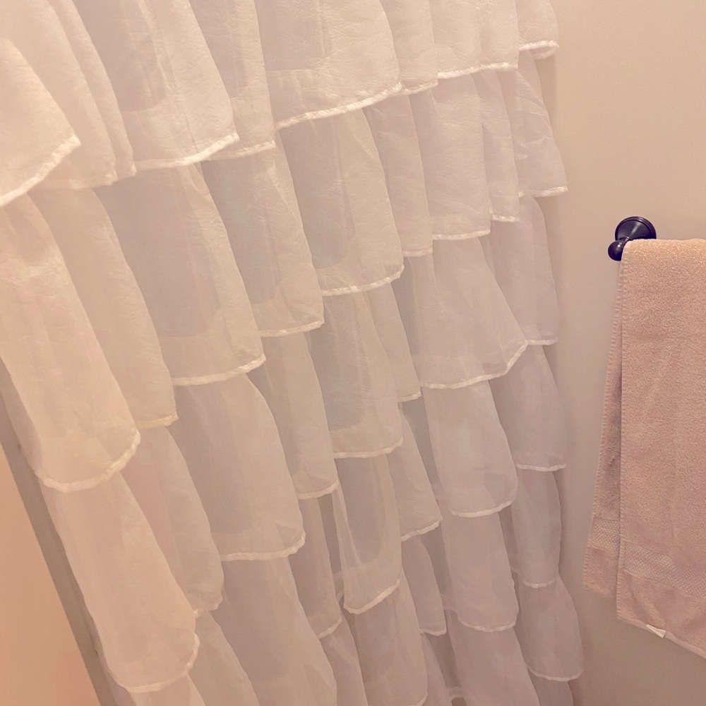 Farmhouse shower curtain